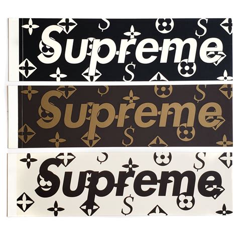 supreme and gucci and louis vuitton stickers|louis vuitton clothing stores.